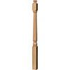 SP-4040A Red Oak 3-Inch Colonial Starting Newel Post