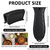8 Pack Silicone Hot Handle Holder Cover Cast Iron Handle