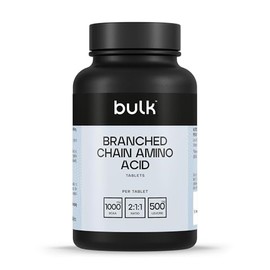 Bulk Pure Branched Chain Amino Acid (BCAA) Tablets, 1000 mg, Pack of 250, 50 Servings, Packaging May Vary