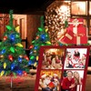 Solar Christmas Tree Lights (4 Set) – 80 Multicolor Strawberry