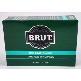 Brut Classic Original Fragrance Bar Soap 7oz Rare and Discontinued