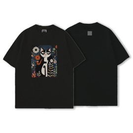 Grumpy CAT Oversized Unisex T-Shirt – Soft and Comfy Tee for Cat Lovers, Cat Enthusiasts