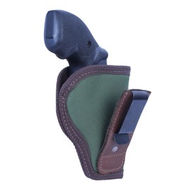 Barsony Woodland Green Tuckable Holster for S&W J Frame 3 inch Right