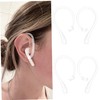 VILLFUL 6pcs Earbuds Hooks Protective Earpiece Hook for Active Lifestyle
