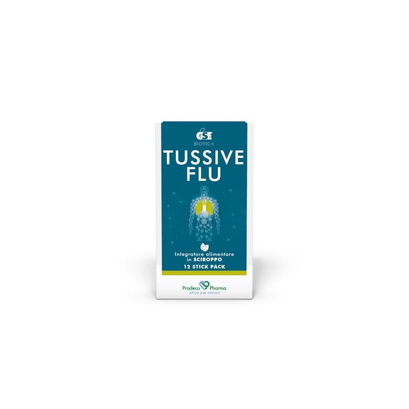 Prodeco Pharma GSE TUSSIVE 12 Stick Pack - Integratore Alimentare