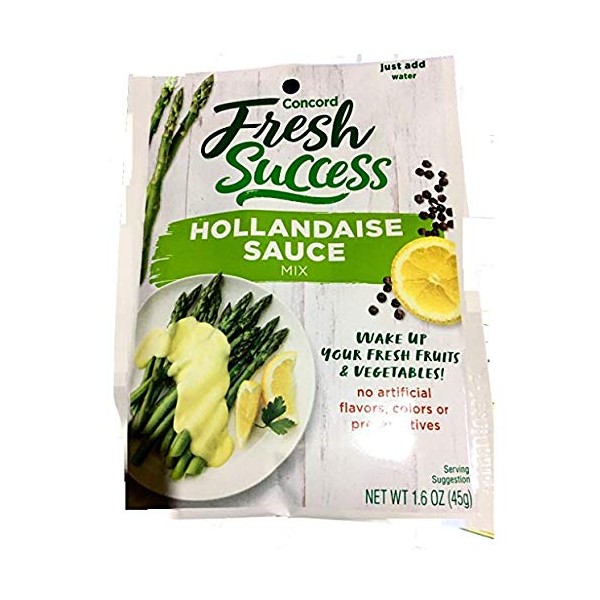 Concord Farms, Hollandaise Sauce Mix, 1.6oz Packet (VALUE Pack of 18 Pouches)