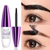 Light Brown Easy Tatoo Eyebrow Gel Peel off - Semi-Permanent