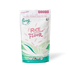 Premium Quality White Rice Flour (14 Oz) | Made From Ground White Rice for Gluten-Free Baking | Gluten-Free, Vegan, Non-GMO & Kosher