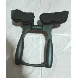 Alfa Pasca Triathlon attachment road bike handlebar attachment TT rest handlebar 31.8 mm triathlon handlebar attachment carbon 3K matt