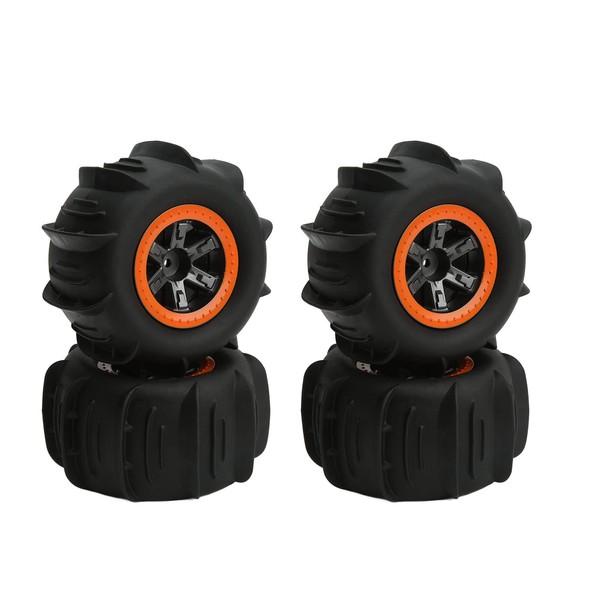 WGFOIP RC Beach Tires, Multifunction Waterproof Rubber RC Crawler Truck