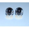 celloexpress CATS Clear 12mm Eyes with Plastic Backs - Safety