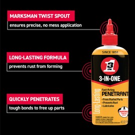 3-IN-ONE Fast-Acting Penetrant Drip Oil, 4 OZ | 3-IN-ONE