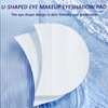 150Pcs Makeup Eye Pad Stickers Useful Eyeshadow Stencils Pads Half-Moon