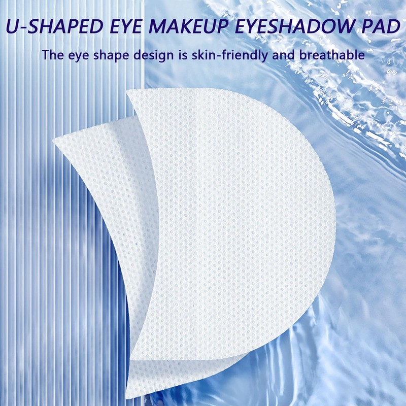 150Pcs Makeup Eye Pad Stickers Useful Eyeshadow Stencils Pads Half-Moon