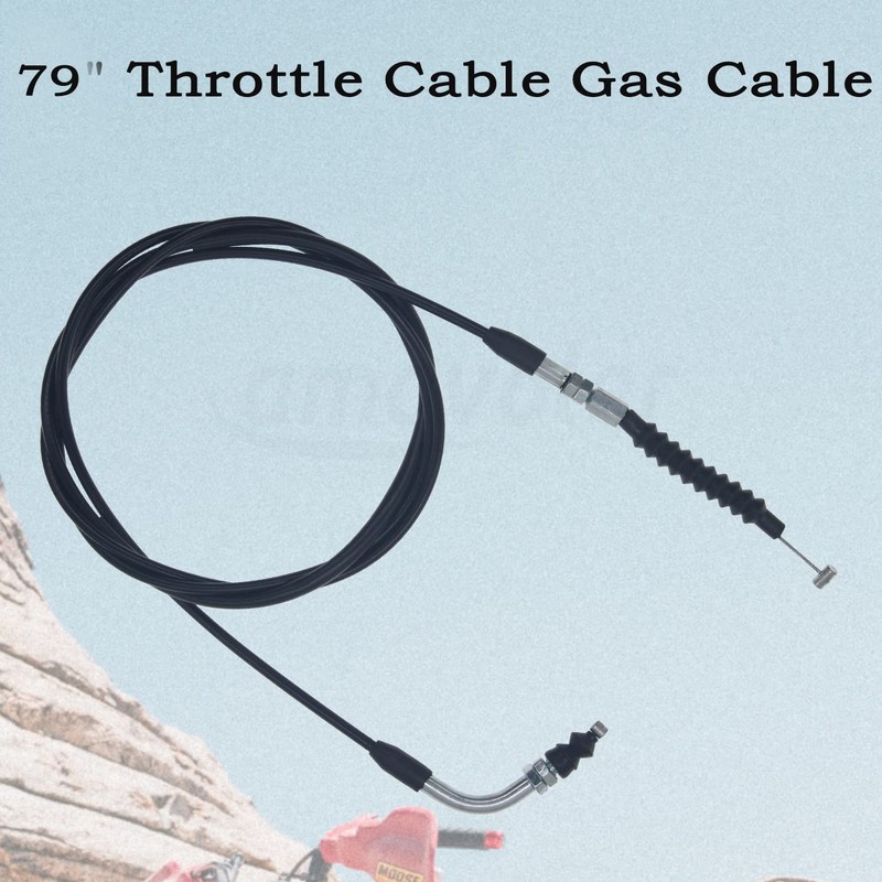 79" Throttle Cable Perfect Replacement Accessory Fit for Gy6 150cc