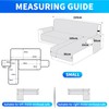 CYCMACO Waterproof Sofa Cover L Shape 2 Seater Couch Cover