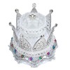 Crown Ring Box Luxurious Romantic Engagement Ring Box Portable Compact