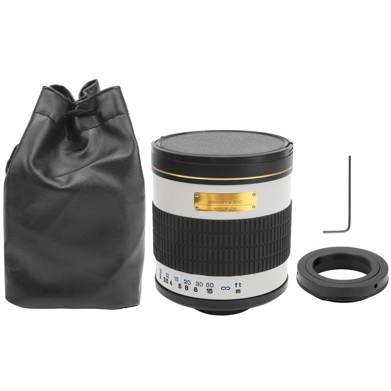 500mm F6.3 Ultra Telephoto Mirror Manual Focus Lens Fit for