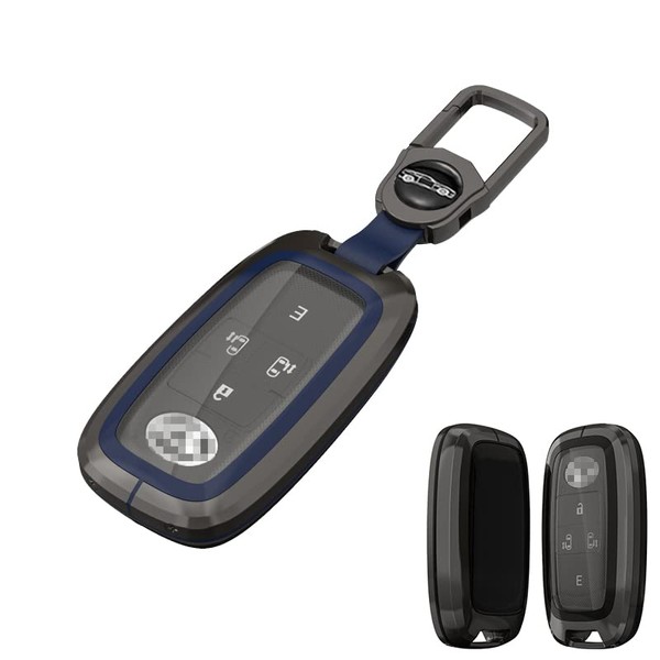 XRise, Suitable for Toyota, TPU Assembly Key Case, Zinc Metal,