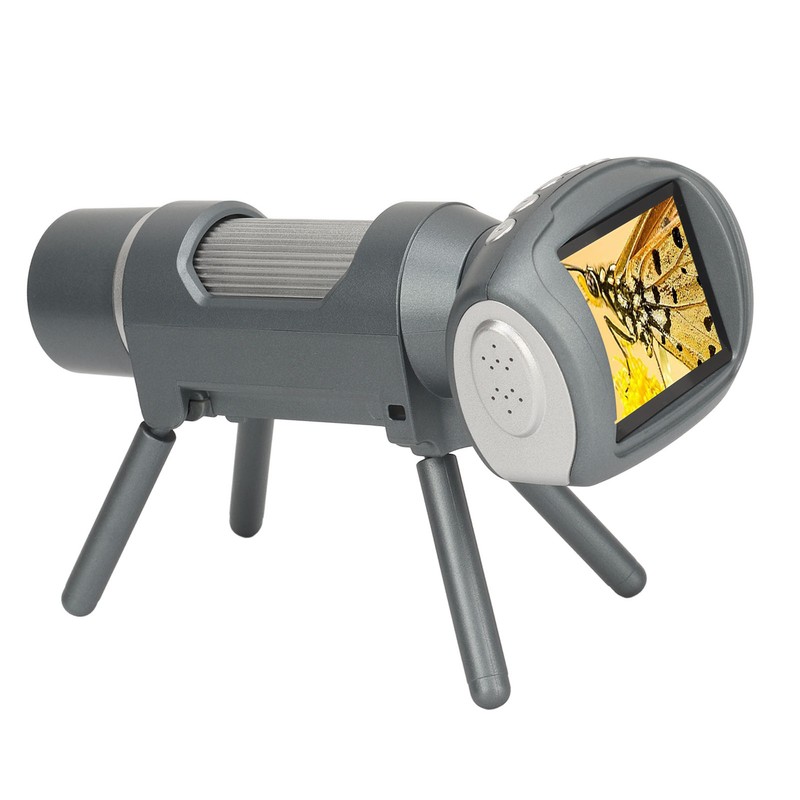 2 In Screen Kids Digital Microscope with 8 LED Lights