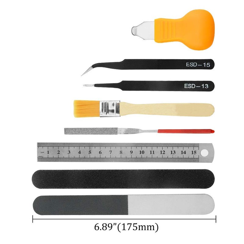 BGTXINGI 16Pcs Modeler Basic Tools Craft Set for Gundam Model