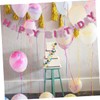 jojofuny 2pcs Birthday Party Bunting Wedding Bunting Tool Vintage Style