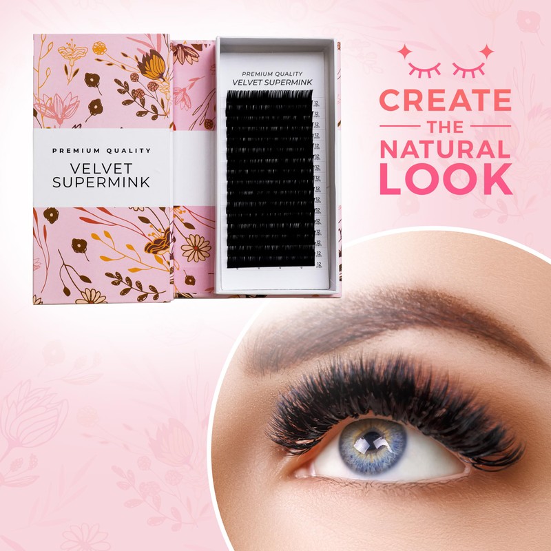 LLBA Volume Eyelash Extension Multi Selections from 0.03 to 0.2,