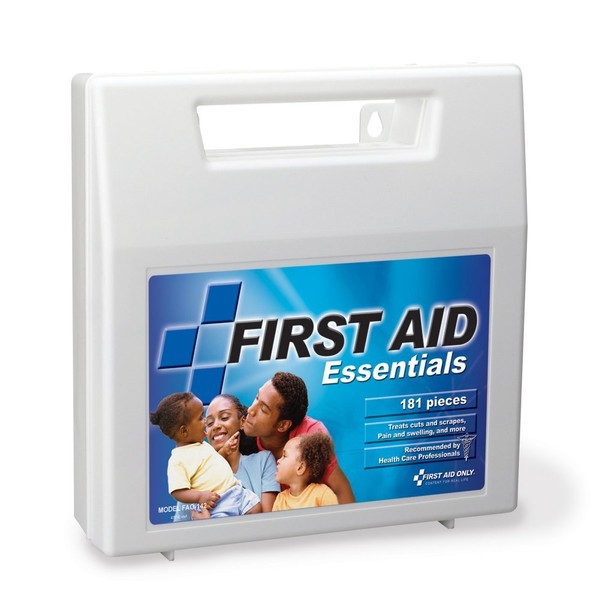 First Aid Only FAO-142: First Aid Kit, 181 Piece, Plastic Case