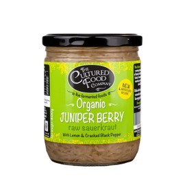 Juniper Berry Raw Sauerkraut, Organic, 400g