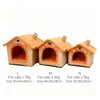 Winter Warm Dog House Bed for Small Dogs and Cats,
