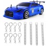 equlup RC Body Post, High Strength Aluminum Alloy RC Car