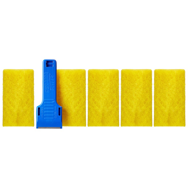 Cerama Bryte Ceramic Cooktop Cleaner (28 oz), Scraper and 5