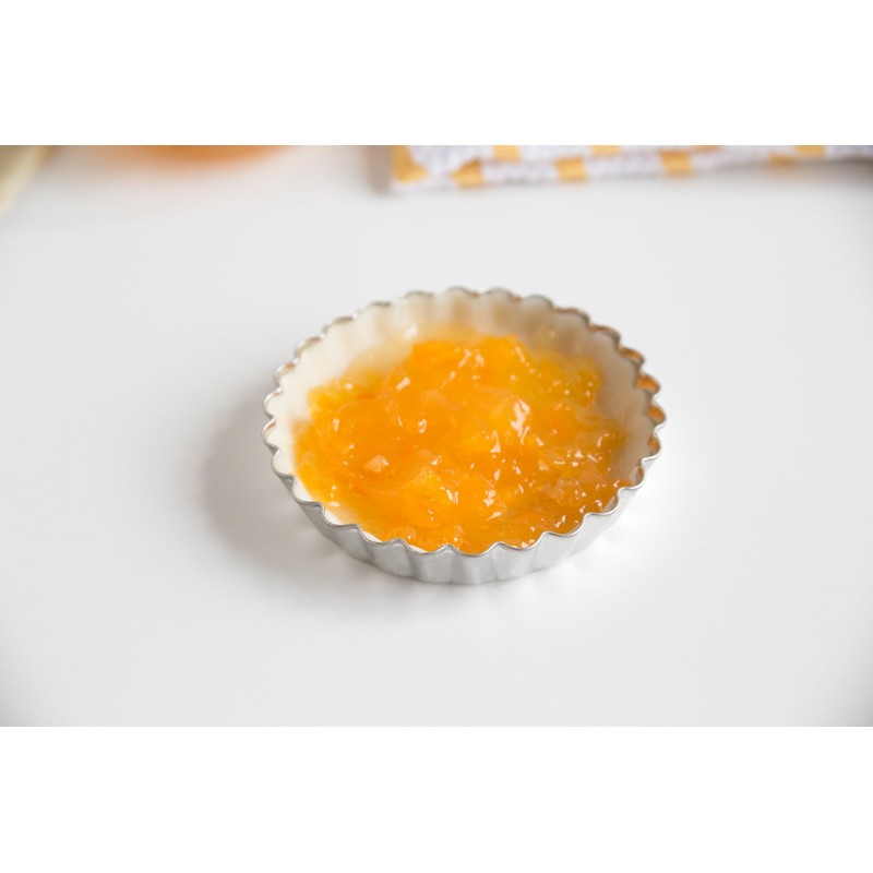 Fox Run Tartlet/Quiche Pan with Removable Bottom, Tin-Plated Steel, 4-Inch