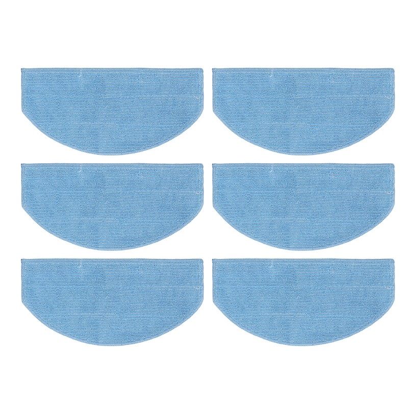 10PCS Robot Vacuum Cleaner Mop Wipes Ultra Fine Fiber Cloth