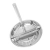 GRIRIW Stainless Steel Chicken Roaster Rack Ergonomic Design for Outdoor