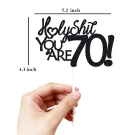 70 decoraciones para tartas de cumpleaños, purpurina negra, 70 decoraciones para tartas, 70 decoraciones para tartas de 70 cumpleaños, decoración para tartas de 70 cumpleaños, 70 decoraciones para pasteles, 70 decoraciones para cumpleaños
