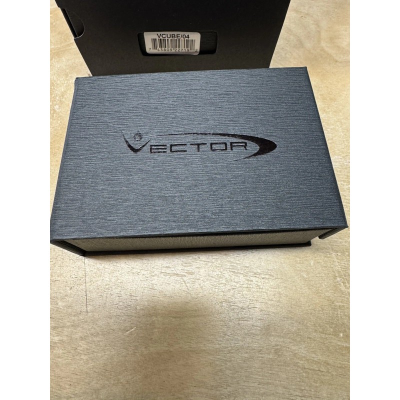 Vector VCUBE Cigar Cutter Punch V-Cut Poker and Rest -