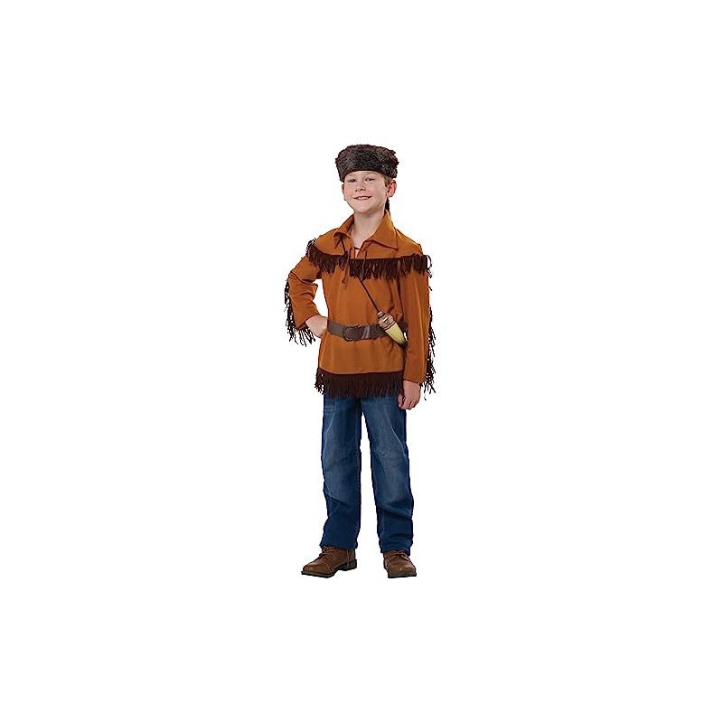 California Costumes Kids Davy Crockett Costume Medium