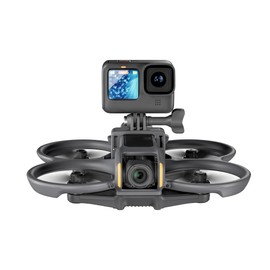 BTG Avata 2 Drone Action Camera Mount Holder for DJI Action 5 4/Pocket 3 /GoPro Series/Fimi Palm 2 /Insta360 X3 X4 ONE X2 Go 3S Night Light Fill Light Sport Camera Mount Extensions