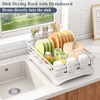 Dish Drying Rack - Stainless Steel Dish Rack for Kitchen
