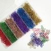 Cute Cross Paper Clips (180 Pack), Colored Cross Paper Clips,