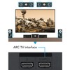 HDMI ARC Audio Extractor with 192KHz Multi-Output, Optical Coaxial 3.5mm