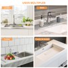 Silicona Tapete para Cocina YOMYM,0.5 Espesor Tapete para Fregadero de