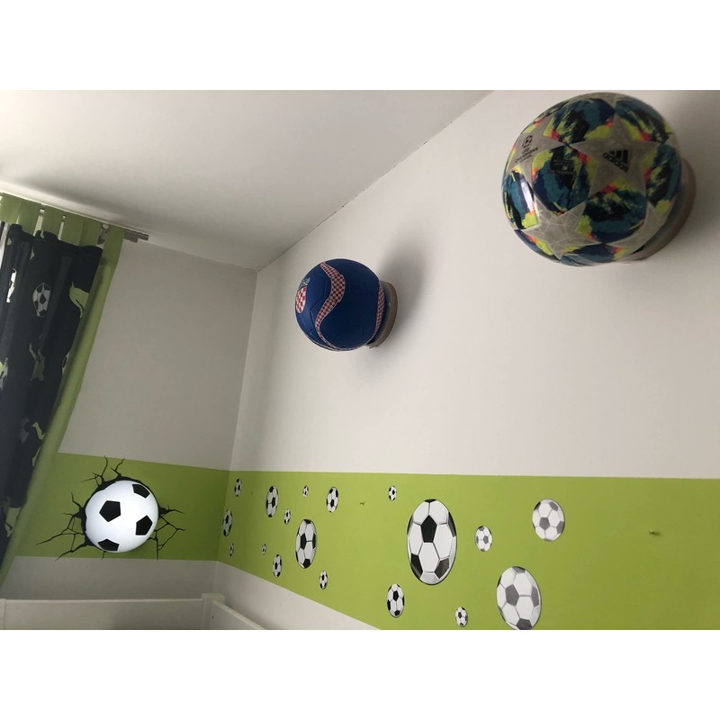 Clipboart Almost Invisible Wall Mount for Balls Football Basketball Handball