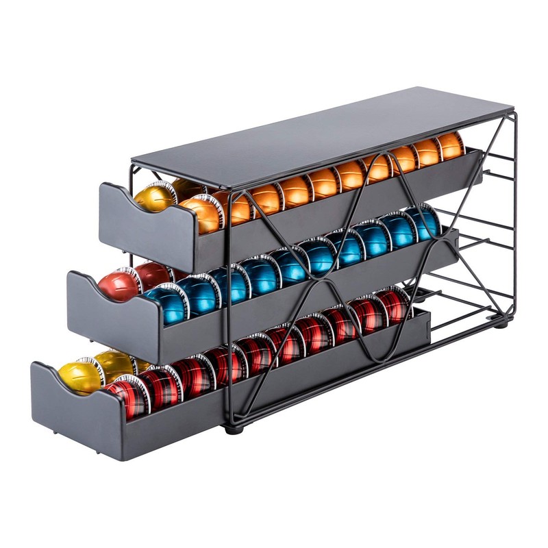 FlagShip for Nespresso Pod Holder Vertuo Pod Drawer Large Mullti