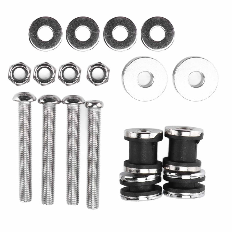 Motorcycle Docking Hardware Kit, Metal Backrest Sissy Bar Mounting Screw