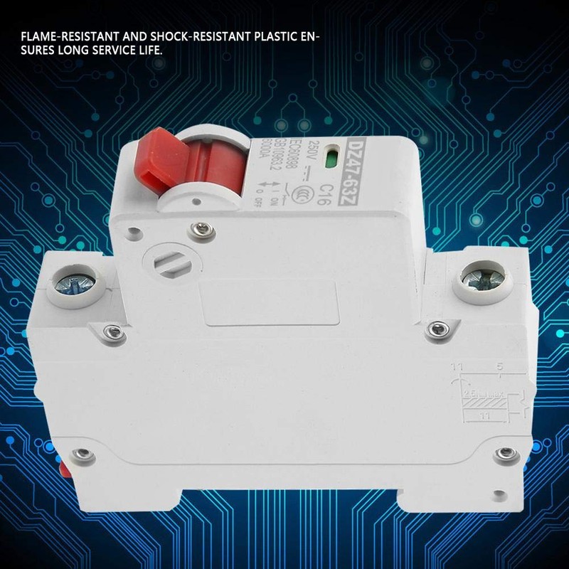 DC Circuit Breaker DZ47-63Z-1P 16A DC Circuit Breaker Leakage Circuit