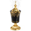 MAGICLULU Electric Incense Burner Ceramic Iron Censer with Middle Eastern