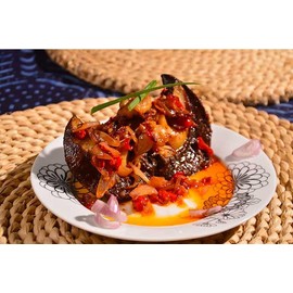 JEB FOODS Freeze-Dried Snail Meat – Jumbo Size (5-Pack) | De-Shelled, Long Shelf Life | High Protein West African Delicacy | Rehydrates in 24 Hours | Ready to Cook | 3-Year Shelf Life | Traditional West African Cuisine