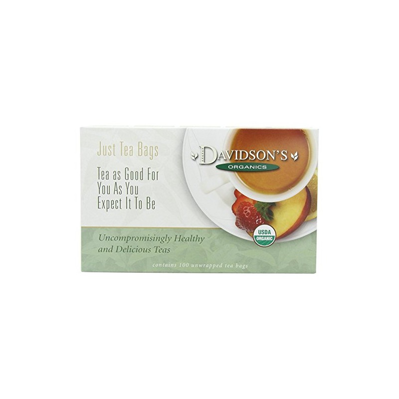 Davidson's Organics, Spiced Pear, 100-count Unwrapped Tea Bags